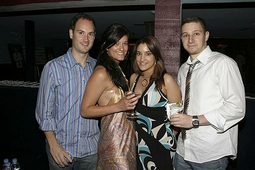 Christian Scherer, Nikki Ileison, Erin Okeefe and Paul Salmon